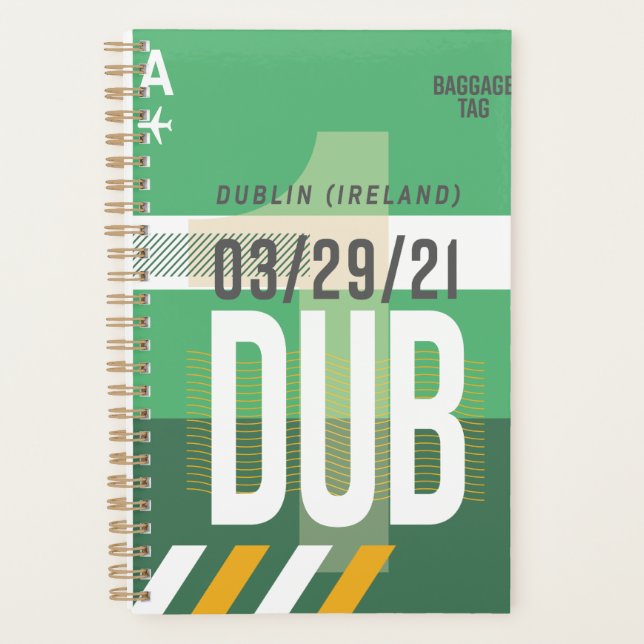 Dublin - Travel Planner 2026 (Front)