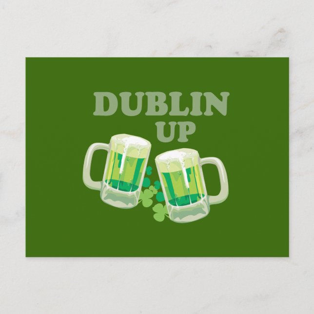 DUBLIN UP POSTCARD (Front)