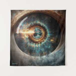 Dubman Designs: Eye of God, River of Hope Tapestry