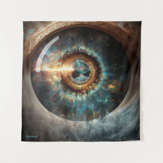 Dubman Designs: Eye of God, River of Hope Tapestry