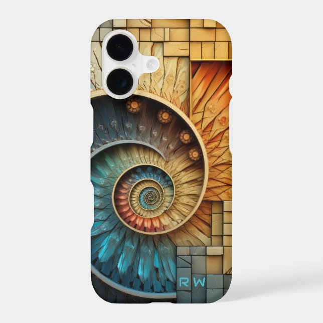 Dubman Does Design: Glowing Fibonacci Sequence (Back)