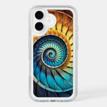 Dubman Does Design: Spectrum Fibonacci Spiral 