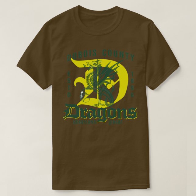 Dubois County Dragons T-Shirt (Design Front)