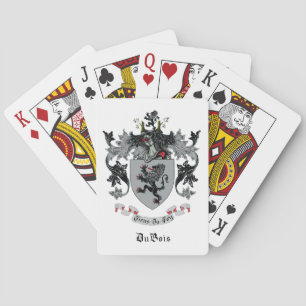 DuBois Family Crest Bicycle Playing Cards