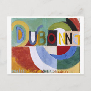 Dubonnet   Sonia Delaunay   Postcard
