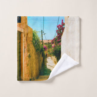 Dubrovnik Alley - Croatia Wash Cloth