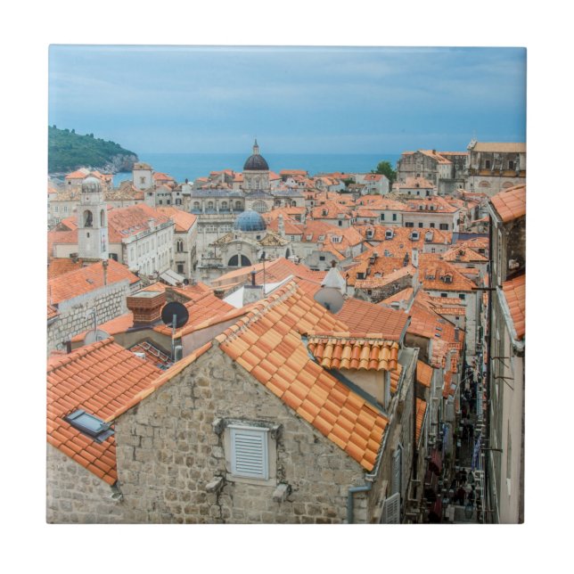 Dubrovnik city center tile (Front)