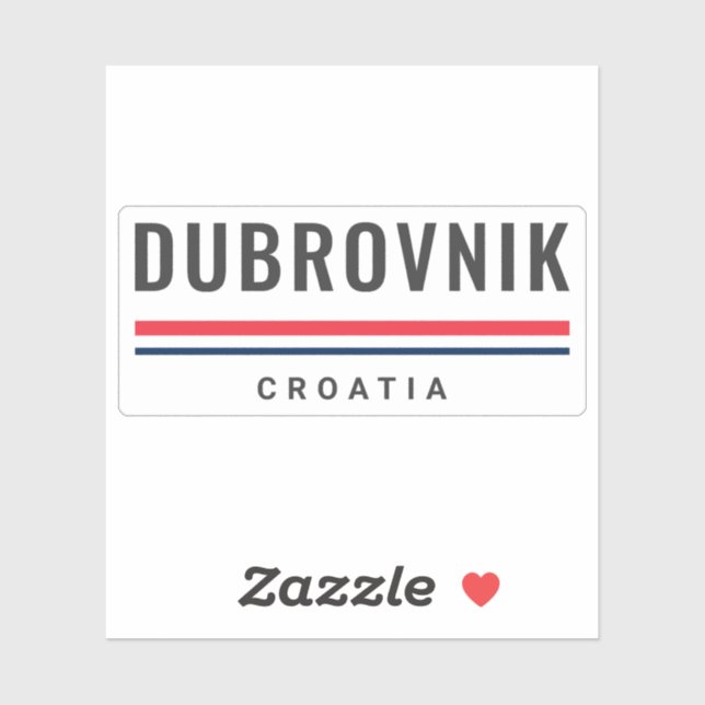 Dubrovnik City Croatia (Sheet)