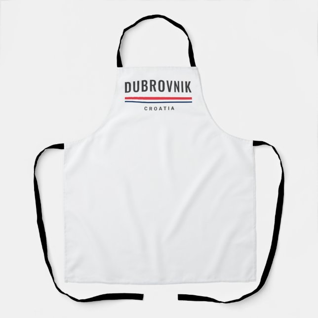 Dubrovnik City Croatia Apron (Front)