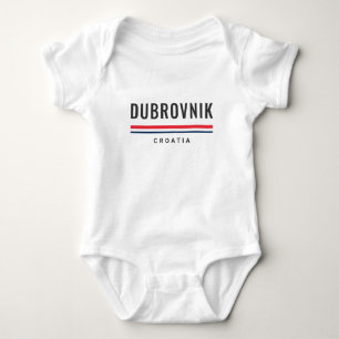 Dubrovnik City Croatia Baby Bodysuit
