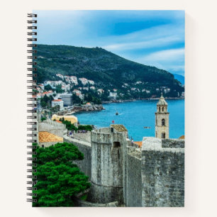 Dubrovnik city wall notebook