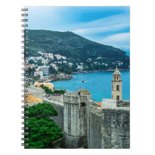 Dubrovnik city wall notebook