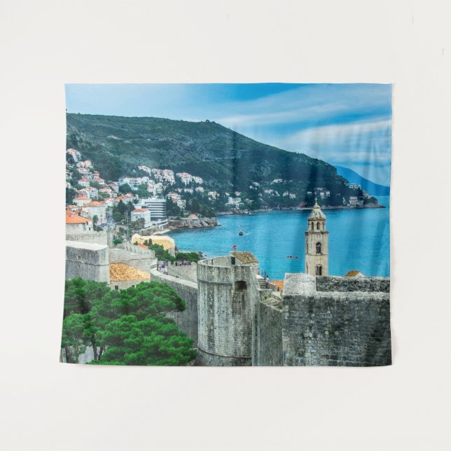 Dubrovnik city wall tapestry (Front (Horizontal))
