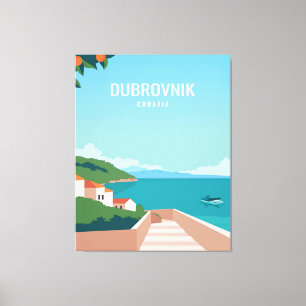  Dubrovnik Croatia  Canvas Print