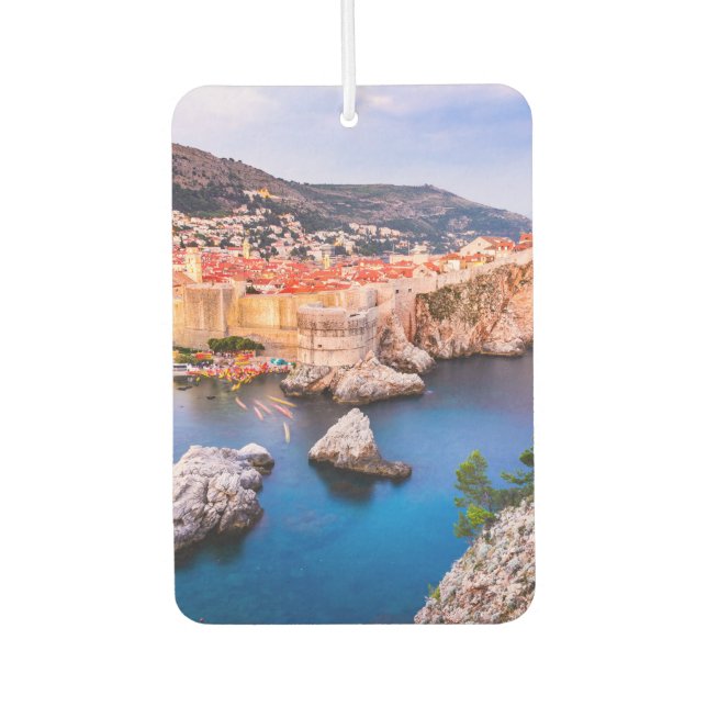 Dubrovnik Croatia Car Air Freshener (Front)
