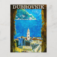 Dubrovnik Croatia Drawing Watercolor