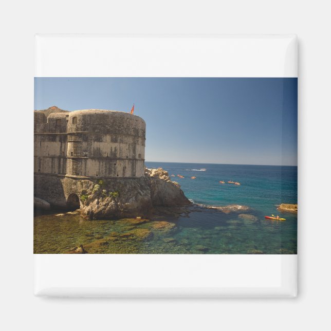 Dubrovnik, Croatia. Fort Bokar. Magnet (Front)