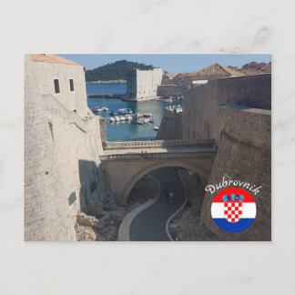 Dubrovnik | Croatia | Hrvatska | Adriatic Sea  Postcard