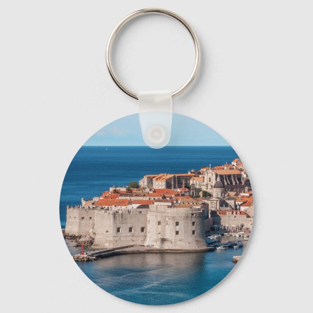 Dubrovnik, Croatia Key Ring (Front)