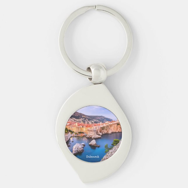 Dubrovnik Croatia Key Ring (Front)