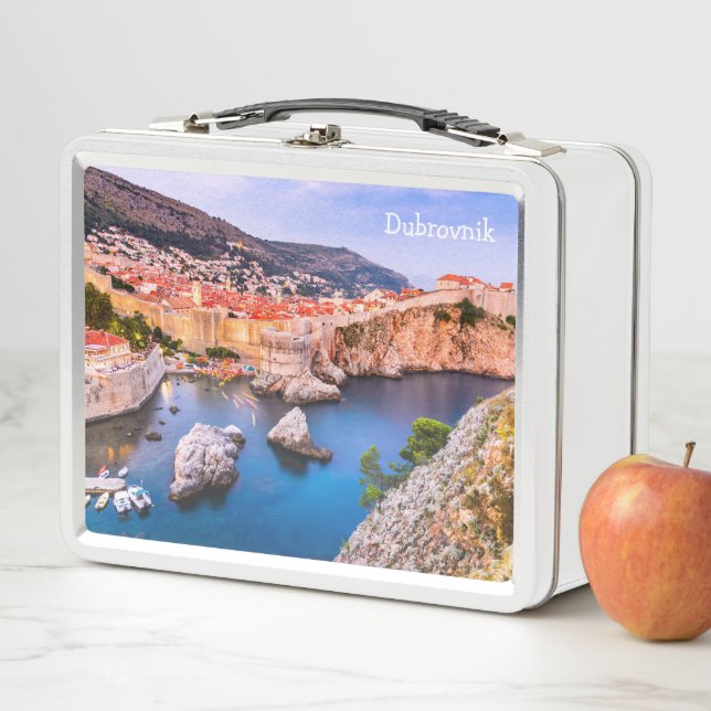 Dubrovnik Croatia Metal Lunch Box (In Situ)