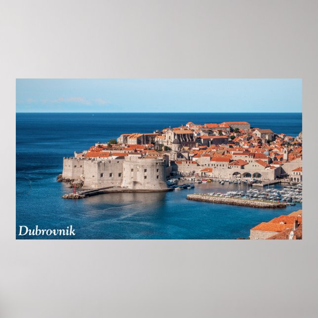 Dubrovnik, Croatia Poster (Front)