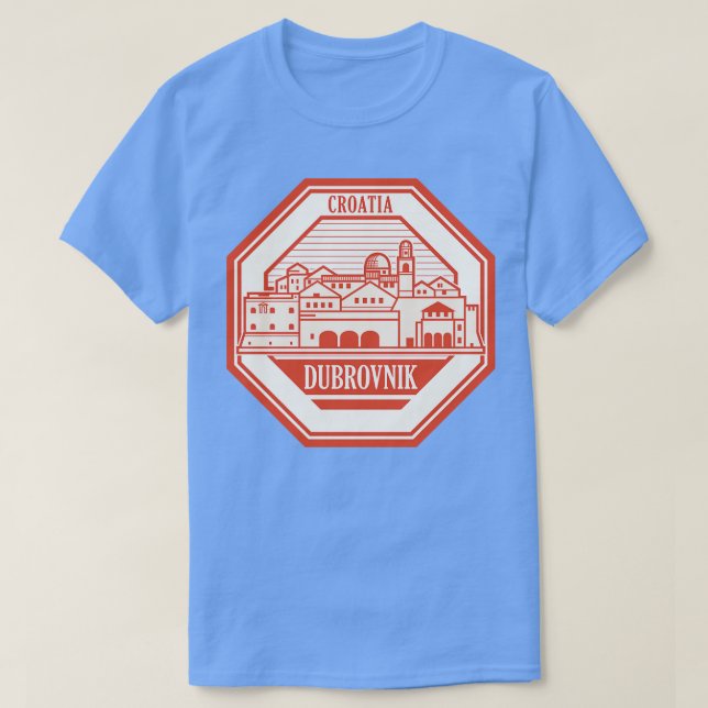 Dubrovnik Croatia T-Shirt (Design Front)