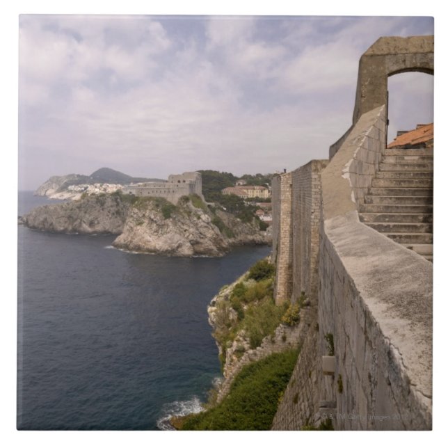 Dubrovnik, Croatia Tile (Front)