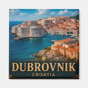 🧲 Dubrovnik Croatia Vacation Keepsake For Trips Magnet