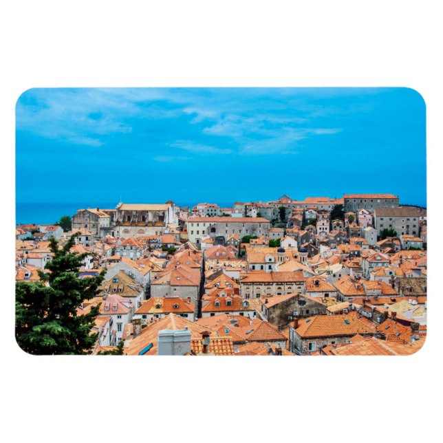 Dubrovnik historic center magnet (Horizontal)