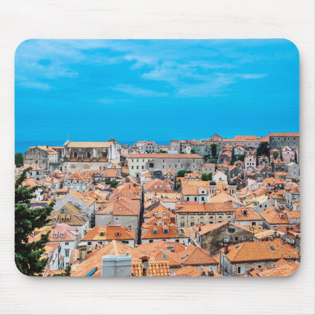Dubrovnik historic center mouse pad (Front)