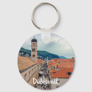 Dubrovnik main street, Croatia Key Ring