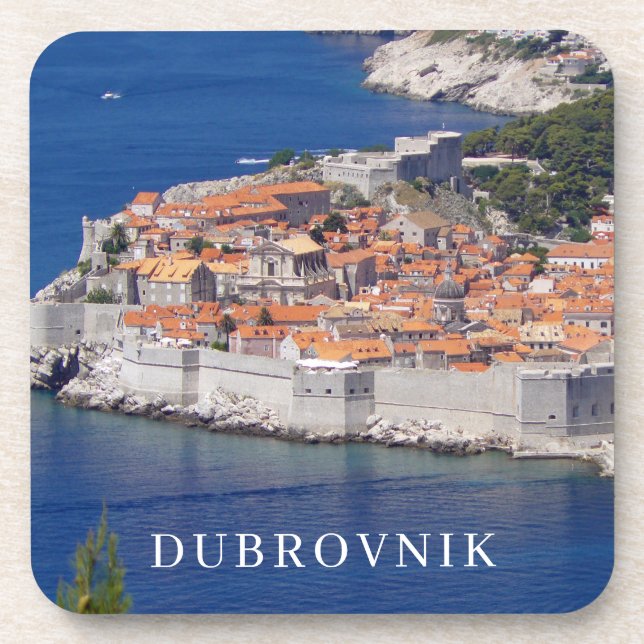 Dubrovnik panoramic view coasters (Front)