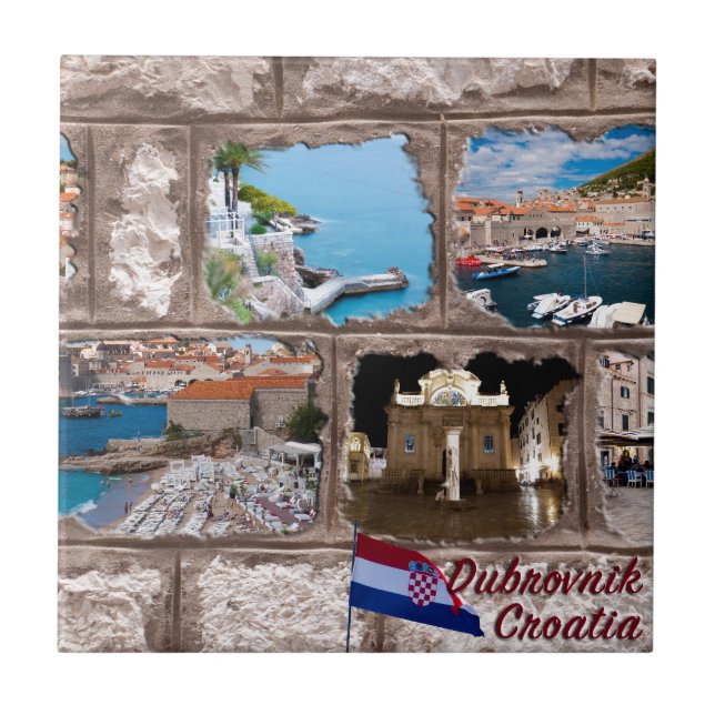 Dubrovnik Tile (Front)