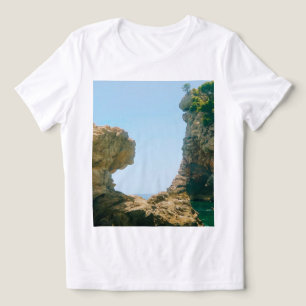 Dubrovnik West Harbour and Pier  Tri-Blend Shirt