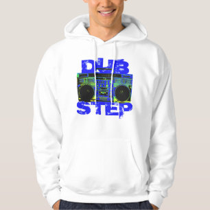Dubstep Blue Boombox Hoodie
