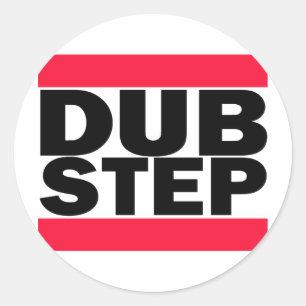 Dubstep Classic Round Sticker