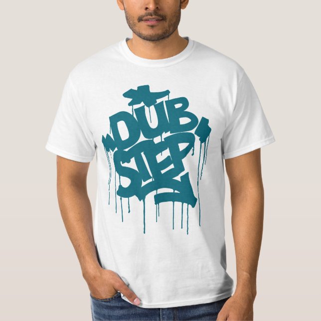 Dubstep FatCap Reef Blue T-Shirt (Front)