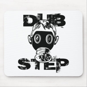 Dubstep Gas Mask Mouse Pad