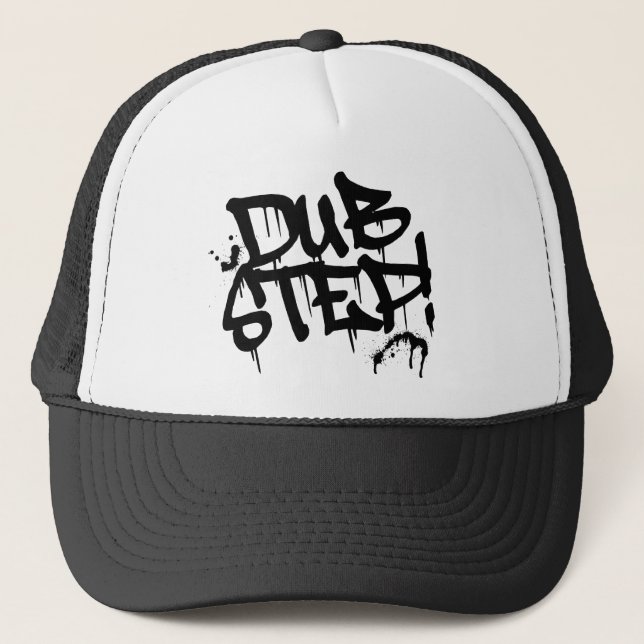 Dubstep Graffiti Style Trucker Hat (Front)