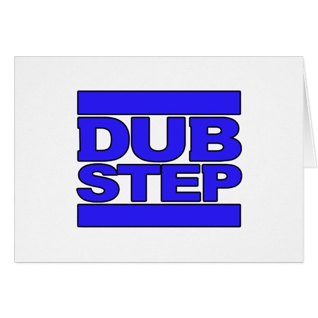 DUBSTEP Logo blue (Front Horizontal)