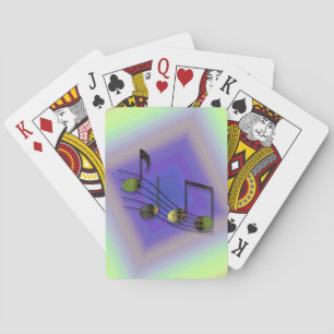 Dubstep Notes Classic Playing Cards
