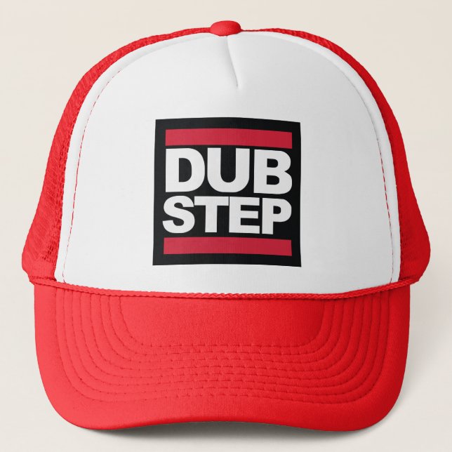 Dubstep Trucker Trucker Hat (Front)