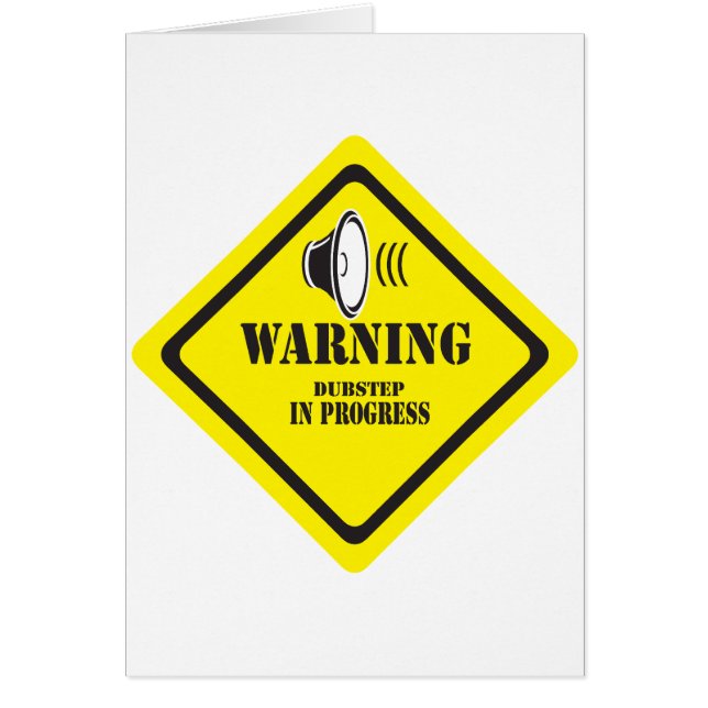 Dubstep Warning (Front)