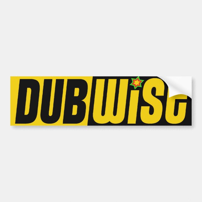 Dubwise Bumper Sticker (Front)