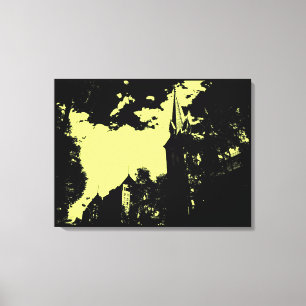 Duc Ba Church - Vintage Wrapped Canvas