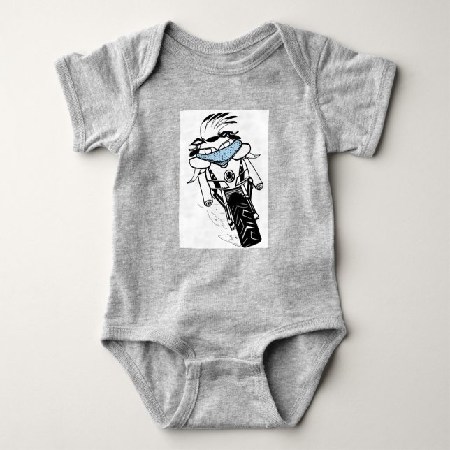 Ducati Ryder Robot baby body suit Bodysuit (Front)
