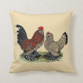 D'Uccle Bantams: Mille Fleur Cushion