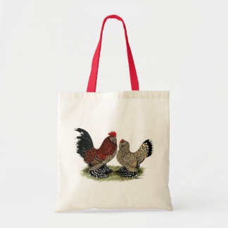 D'Uccle Bantams: Mille Fleur Tote Bag