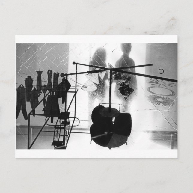 Duchamp Hommage Postcard (Front)